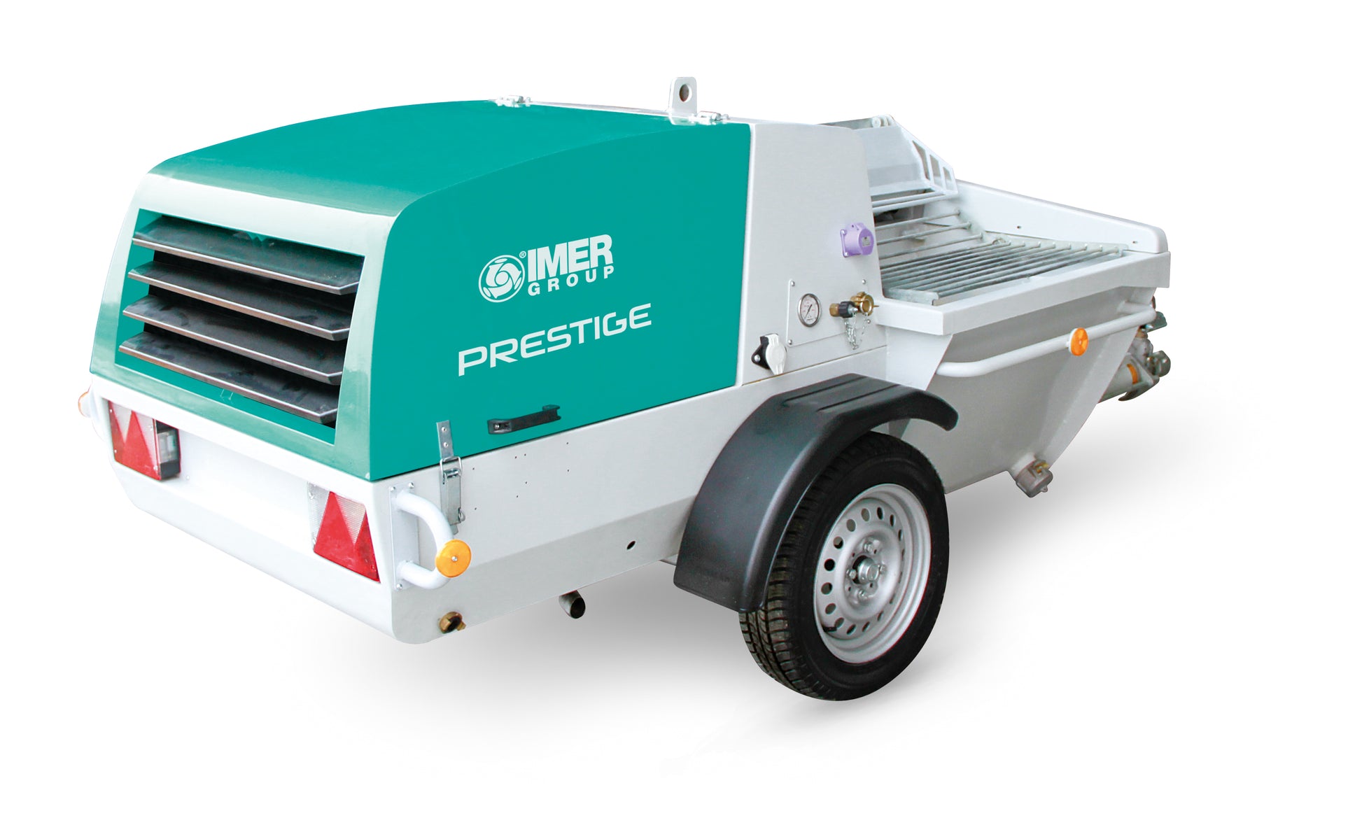 IMER Prestige 300 Diesel Pump and Spray Machine - Working Tradesman