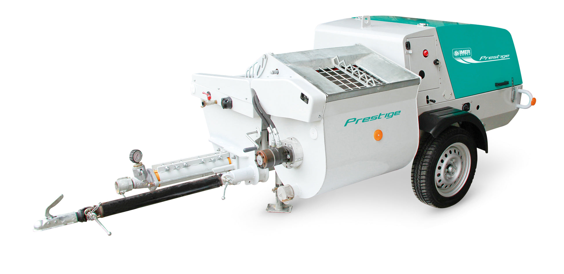 IMER Prestige 300 Diesel Pump and Spray Machine - Working Tradesman