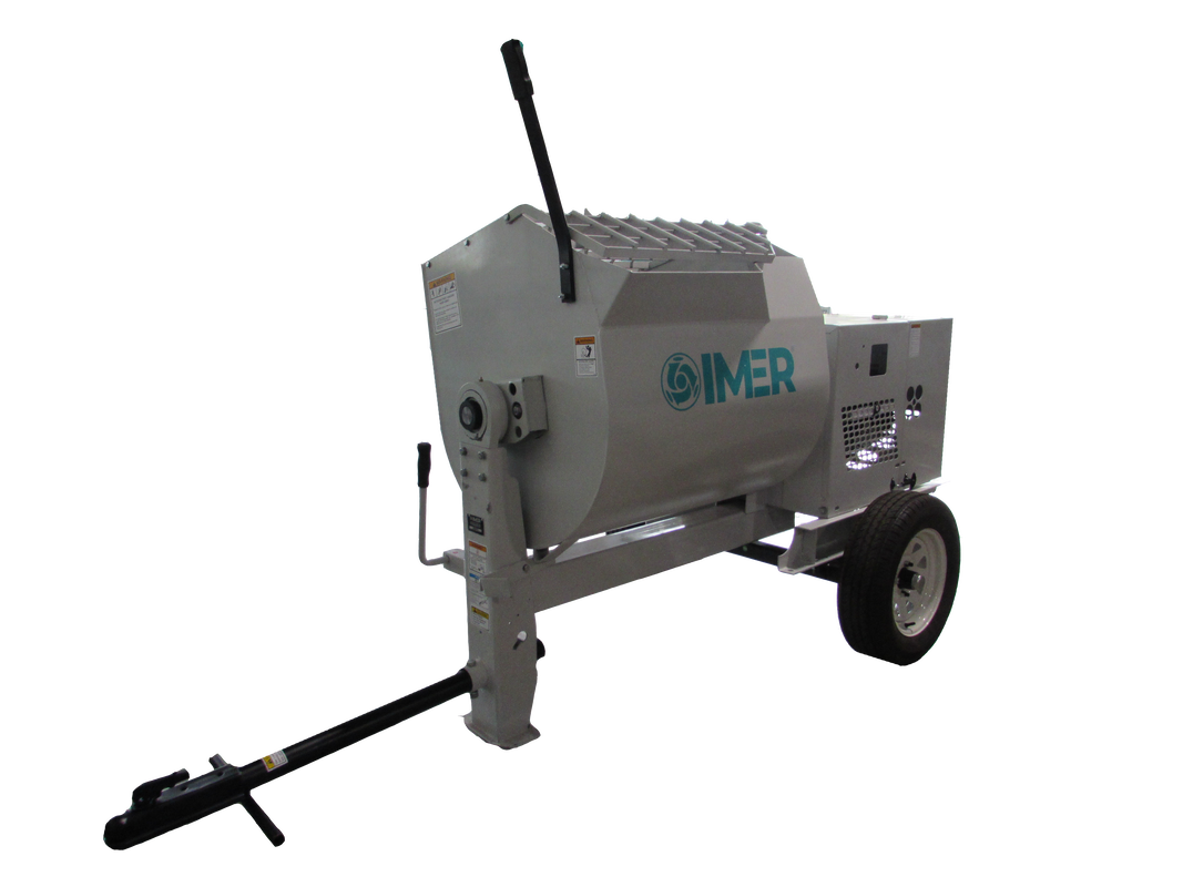 IMER HSM 12 cubic feet Horizontal Shaft Mortar Mixer - Working Tradesman