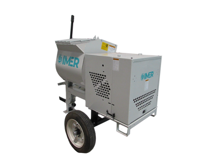 IMER HSM 6 cubic feet Horizontal Shaft Mortar Mixer - Working Tradesman