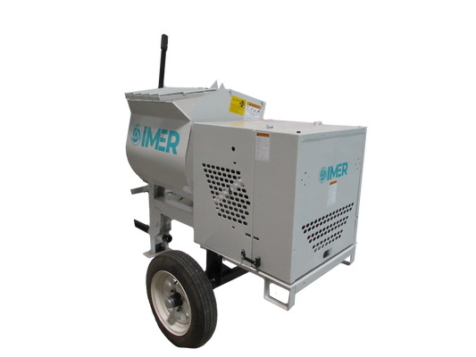 IMER HSM 6 cubic feet Horizontal Shaft Mortar Mixer - Working Tradesman