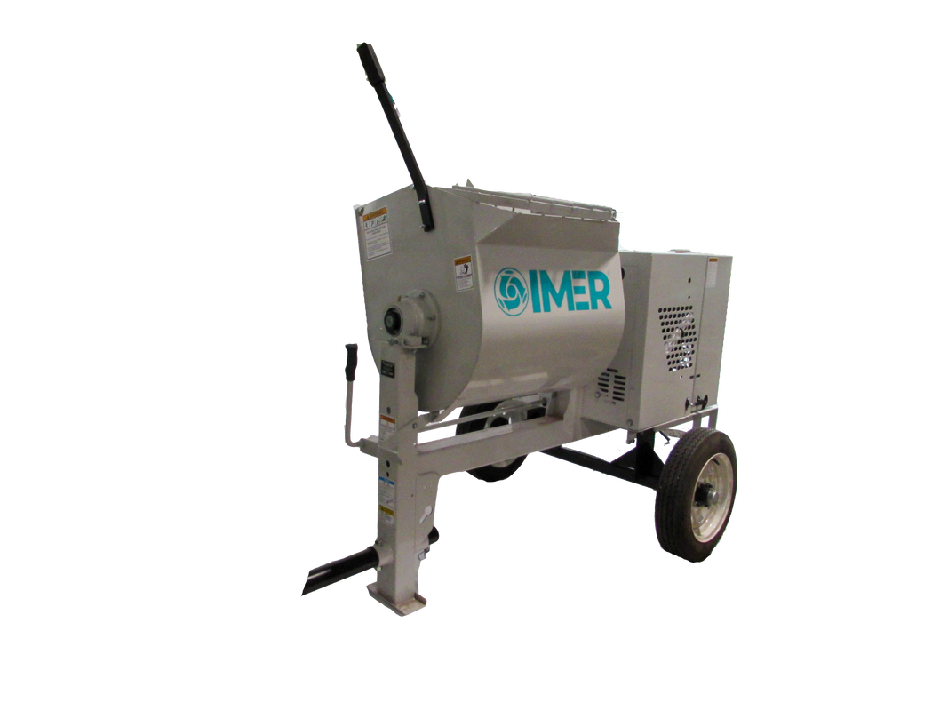 IMER HSM 6 cubic feet Horizontal Shaft Mortar Mixer - Working Tradesman