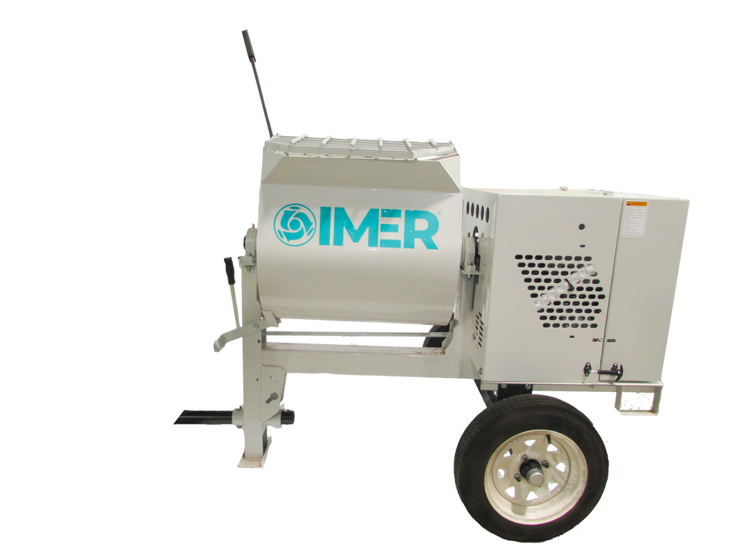 IMER HSM 6 cubic feet Horizontal Shaft Mortar Mixer - Working Tradesman