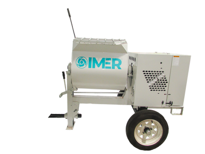 IMER HSM 6 cubic feet Horizontal Shaft Mortar Mixer - Working Tradesman