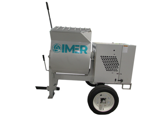 IMER HSM 8 cubic feet Horizontal Shaft Mortar Mixer - Working Tradesman